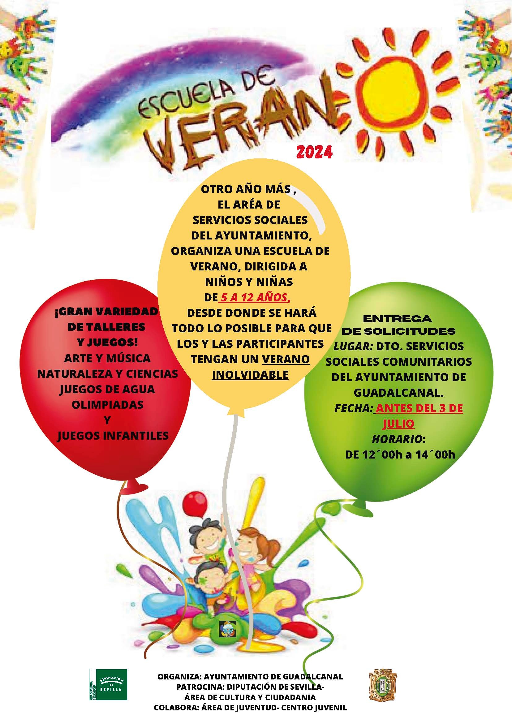 Cartel Escuela de Verano 2024